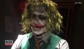 Doctor delivers baby on Halloween dressed as The Joker (Courtesy Inside Edition)
