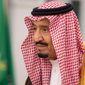 King Salman attends a swearing-in ceremony in Riyadh, Saudi Arabia, Monday, Nov. 6, 2017. (Saudi Press Agency, via AP) ** FILE **