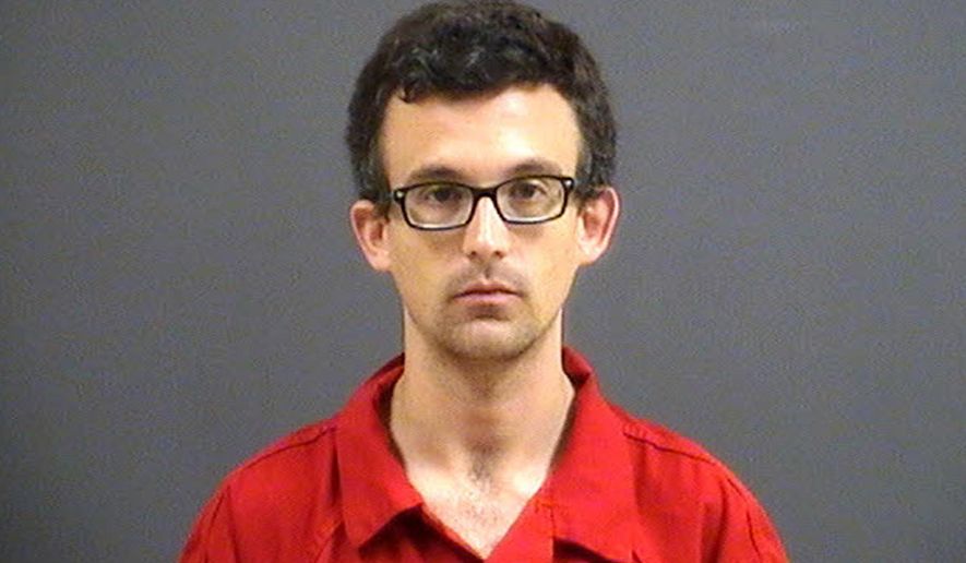 This undated photo provided by the Chesterfield County Police Department shows Frank X. Altimari, who was arrested Saturday, Nov. 4, 2017, in Richmond, Va., and charged in connection with the slaying of his father, Nicholas Altimari. Authorities believe he hit his father with a vehicle and then struck him with an ax. Altimari was found dead at his Chesterfield, Va., home on Saturday. (Chesterfield County Police Department via AP)