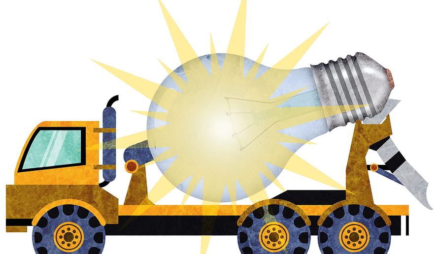 Turning Waste Material into Cement Illustration by Greg Groesch/The Washington Times
