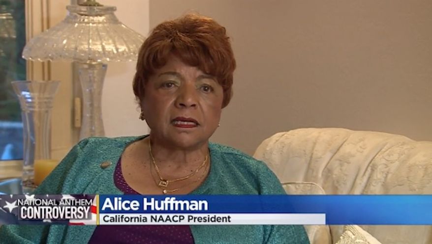 California NAACP President Alice Huffman is calling on Congress to remove "The Star-Spangled Banner" as the country's national anthem, calling it "racist." (CBS13)