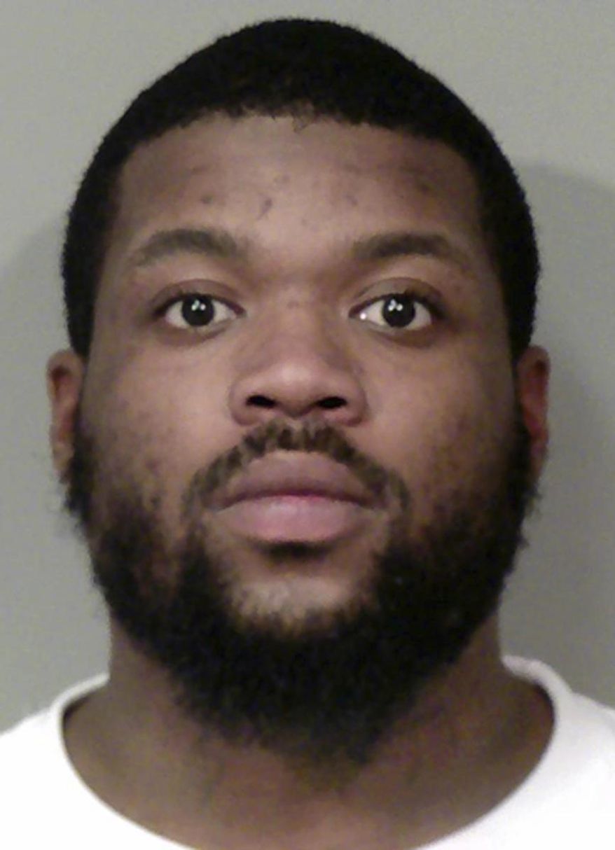 This undated photo released by the Lansing police Department shows Kahlil Jamal Withers-Fleming. Withers-Fleming faces charges including careless discharge of a weapon in a shooting that wounded a 15-year-old girl Friday, Nov. 3, 2017, when a shot was fired inside a vehicle, which was parked in a lot at Pattengill Academy in Lansing, Mich. (Lansing Police Department via AP)