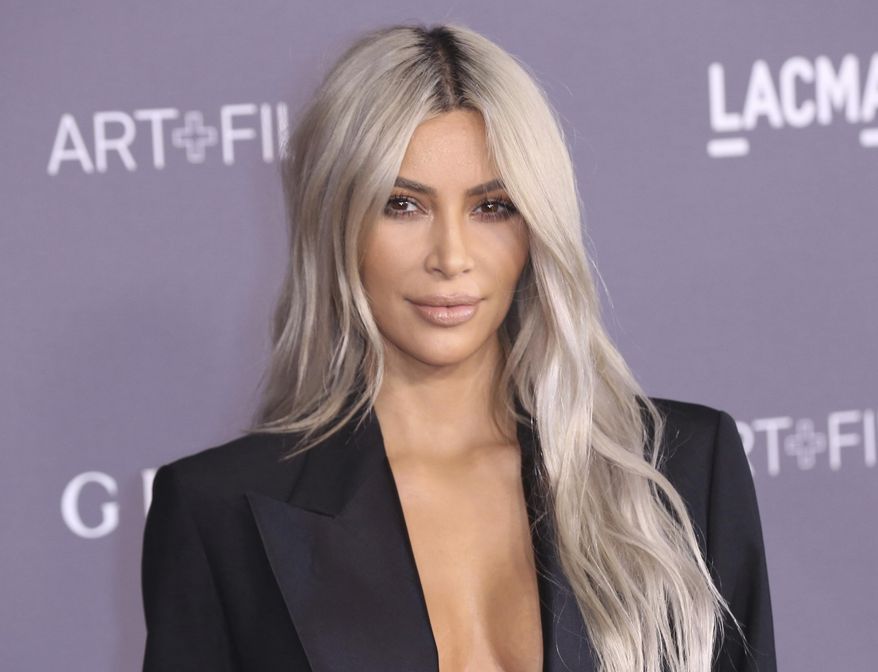 In this Nov. 4, 2017, file photo, Kim Kardashian West arrives at the LACMA Art + Film Gala at the Los Angeles County Museum of Art in Los Angeles. (Photo by Willy Sanjuan/Invision/AP, File)