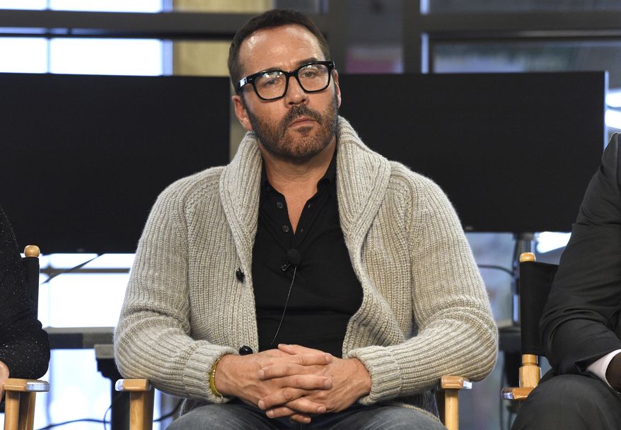 In this Aug. 1, 2017, file photo, Jeremy Piven participates in the "Wisdom of the Crowd" panel during the CBS Television Critics Association Summer Press Tour at CBS Studio Center in Beverly Hills, Calif. (Photo by Chris Pizzello/Invision/AP, File)