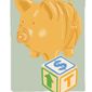 Illustration on child tax credits by Linas Garsys/ The Washington Times