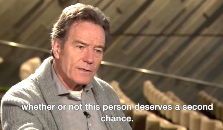 Actor Bryan Cranston speaks with the BBC on Hollywood&#39;s ongoing sex scandal for an interview published Nov. 13, 2107. (Image: BBC video screenshot)