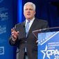 The American Conservative Union Foundation chairman Matt Schlapp, seen at CPAC 2017, will host &quot;Asian CPAC&quot; in Tokyo next month. The conference will include discussions on economic and military security. (The Washington Times) ** FILE **