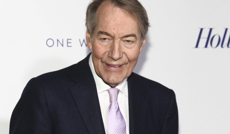 FILE - In this April 13, 2017 file photo, Charlie Rose attends The Hollywood Reporter&#x27;s 35 Most Powerful People in Media party in New York. The Washington Post says eight women have accused television host Charlie Rose of multiple unwanted sexual advances and inappropriate behavior. CBS News suspended Charlie Rose and PBS is to halt production and distribution of a show following the sexual harassment report. (Photo by Andy Kropa/Invision/AP, File)