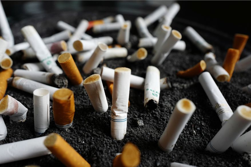 Decades after they were banned from the airwaves, Big Tobacco companies are returning to prime-time television, but not by choice. (Associated Press/File)