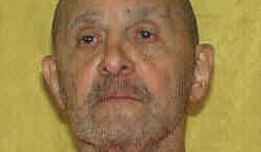 FILE – This undated file photo provided by the Ohio Department of Rehabilitation and Correction shows death row inmate Alva Campbell, convicted of fatally shooting Charles Dials, during a carjacking in 1997. Campbell, whose poor veins led Ohio to halt his execution, has appealed a judge’s decision upholding the state’s lethal injection system. Campbell argues that Ohio's process raises an unconstitutional risk of serious harm because the first of three drugs may not render inmates completely unconscious. Lawyers for Campbell and fellow death row inmate Raymond Tibbetts announced the appeal to the 6th U.S. Circuit Court of Appeals on Tuesday, Nov. 21, 2017. (Ohio Department of Rehabilitation and Correction via AP, File)