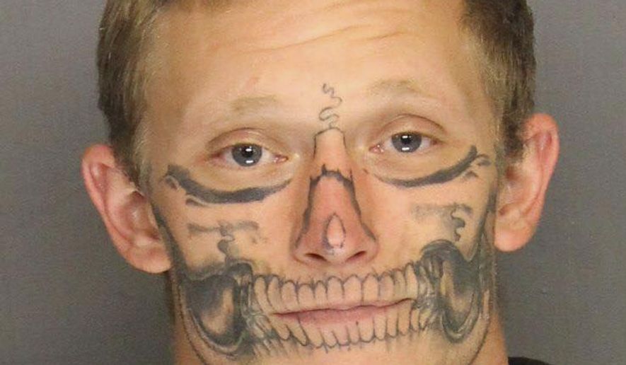 This undated photo provided by the San Joaquin County Sheriff's Office shows inmate Corey Hughes. Authorities said Hughes has escaped from a work crew in central California. The San Joaquin County Sheriff's Office says the 27-year-old was discovered missing from his work crew near Interstate 5 in Stockton on Monday, Nov. 27, 2017. (San Joaquin County Sheriff's Office via AP)