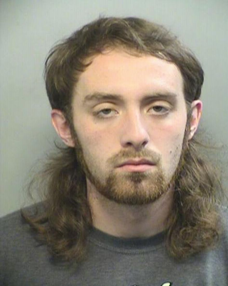 This undated image provided by the Arlington Police Department shows William Paul Dodd. Police say a shoplifting suspect shot when he pointed a pellet gun at an officer at a busy Dallas-area shopping mall may have been suicidal. An Arlington police spokesman says Dodd was a convicted felon and known offender who made a 911 call Sunday, Nov. 26, 2017, in which he threatened to kill officers. (Arlington Police Department via AP)