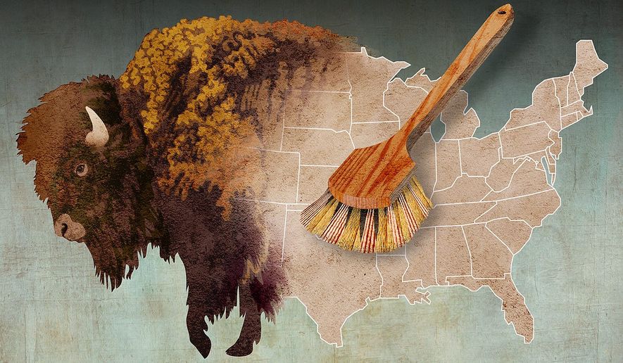 Cleaning Up the Department of the Interior Illustration by Greg Groesch/The Washington Times