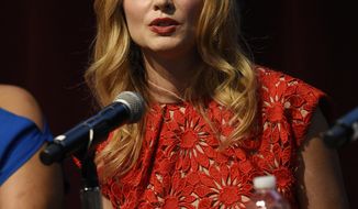 Actress Heather Graham takes part in the Women in Film Speaker Series&#39; &amp;quot;Sexual and Gender Abuse in the Workplace&amp;quot; panel discussion on Tuesday, Nov. 28, 2017, in West Hollywood, Calif.  Graham says she was so frustrated by sexism and Hollywood and the dearth of female perspectives onscreen that she made a movie about it. She will release her film “Half Magic” next year. (Photo by Chris Pizzello/Invision/AP)