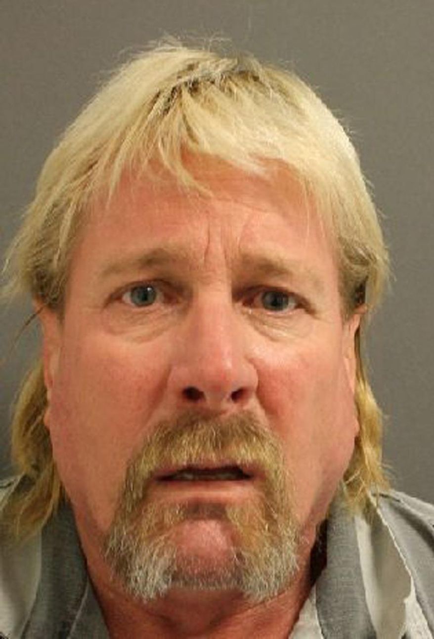 This photo released by the Garfield County Sheriff's Office shows Michael Lee Syperda. The Colorado man has been charged in the cold-case killing of his estranged wife in Iowa, where they used to live and where she was last seen 17 years ago. Syperda, 52, was taken into custody without incident Thursday, Nov. 30, 2017, near Glenwood Springs, Colo., which is about 130 miles west of Denver, according to the Iowa Public Safety Department. (Garfield County Sheriff's Office via AP)