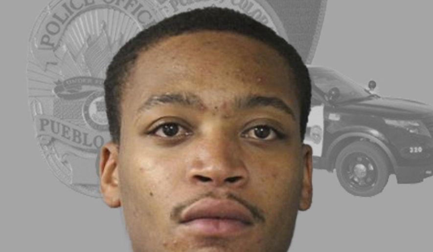 This undated photo provided by the Pueblo Police Department shows Donthe Isiah Lucas. Southern Colorado authorities have arrested Lucas, Friday, Dec. 1, 2017 on suspicion of first-degree murder in the disappearance of a pregnant 21-year-old woman whose body hasn't been found. (Pueblo Police Department via AP)