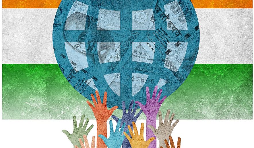 The Crony Castes of India Illustration by Greg Groesch/The Washington Times