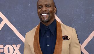 FILE - In this Sept. 25, 2017 file photo, Terry Crews attends 2017 the Fox Fall Party at Catch LA in West Hollywood, Calif.   Crews has filed a lawsuit against the man he claims groped him at a Hollywood party last year. (Photo by Richard Shotwell/Invision/AP, File)