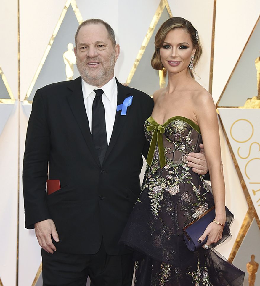 Harvey Weinstein and his wife, Georgina Chapman, split amid his sexual harassment scandal, in October.