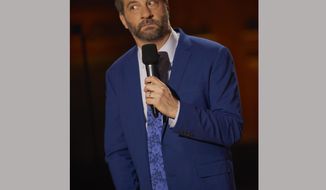 This image released by Netflix shows Judd Apatow in a scene from his Netflix special, “Judd Apatow: The Return,” debuting Tuesday. (Mark Seliger/Netflix via AP)