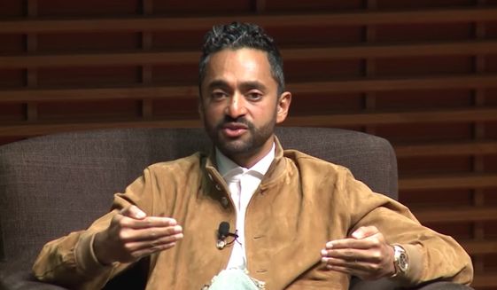 Former Facebook executive Chamath Palihapitiya feels &quot;tremendous guilt&quot; for helping build the world&#39;s largest social media network, saying it&#39;s helping to fuel the spread of &quot;misinformation&quot; and destroying the way civil society works. Palihapitiya, a part-owner of the Golden State Warriors, did no favors for the NBA&#39;s public relations woes on China by declaring &quot;nobody cares&quot; about the oppressed Uyghur minority. (YouTube/@Stanford Graduate School of Business)