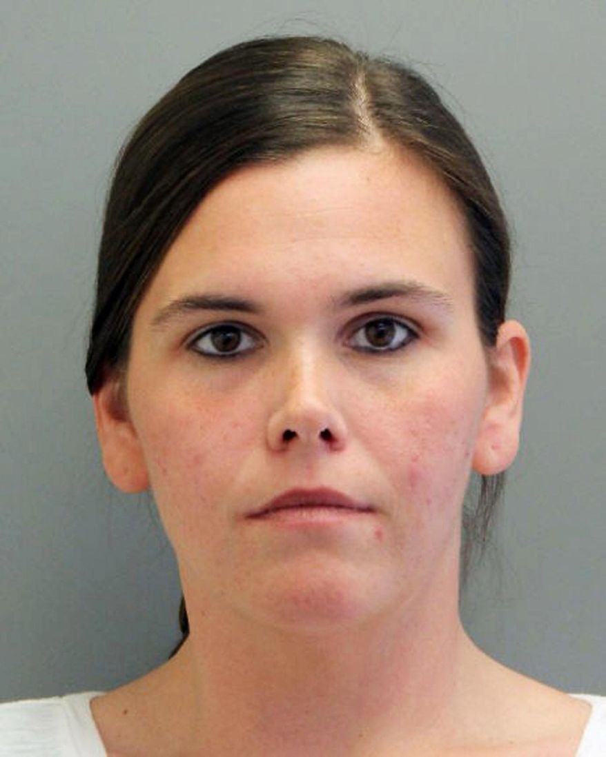 This undated photo provided by the Nassau County District Attorney's Office shows Brittney Schmidt. Schmidt and Vincent Fina, who fraudulently pocketed thousands of dollars in donations for a 5-year-old boy with cancer could be looking at three years in prison after missing a court sentencing Wednesday, Dec. 13, 2017, where they were expected to receive probation. (Nassau County District Attorney's Office)