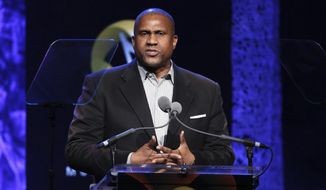 In this April 27, 2016, file photo, Tavis Smiley appears at the 33rd annual ASCAP Pop Music Awards in Los Angeles. PBS says it has suspended distribution of Smiley’s talk show after an independent investigation uncovered “multiple, credible allegations” of misconduct by its host. (Photo by Rich Fury/Invision/AP, File)