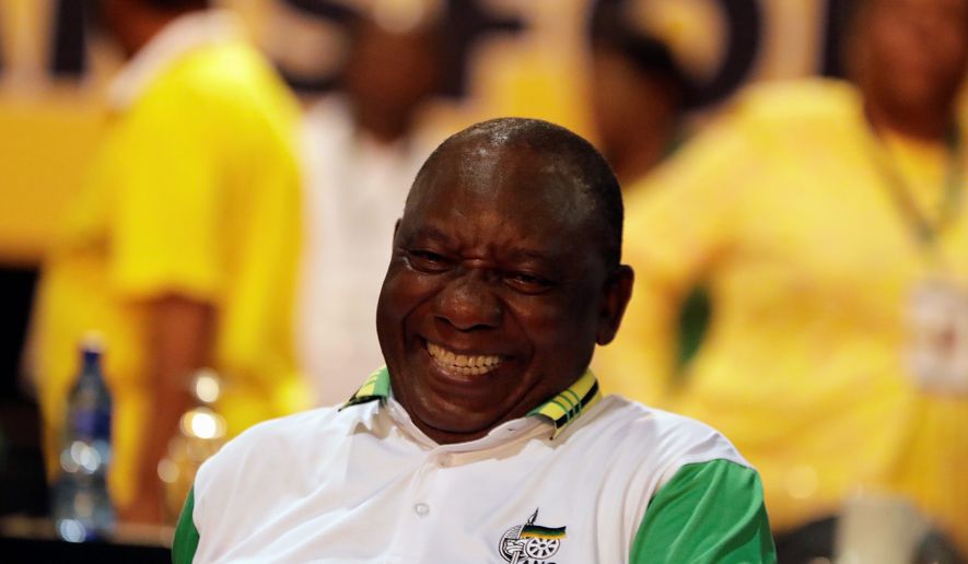 The election of Cyril Ramaphosa as president of the African National Congress is seen as a particularly sweet triumph for a small minority long overshadowed by more powerful blocs in post-apartheid South African politics. (Associated Press)