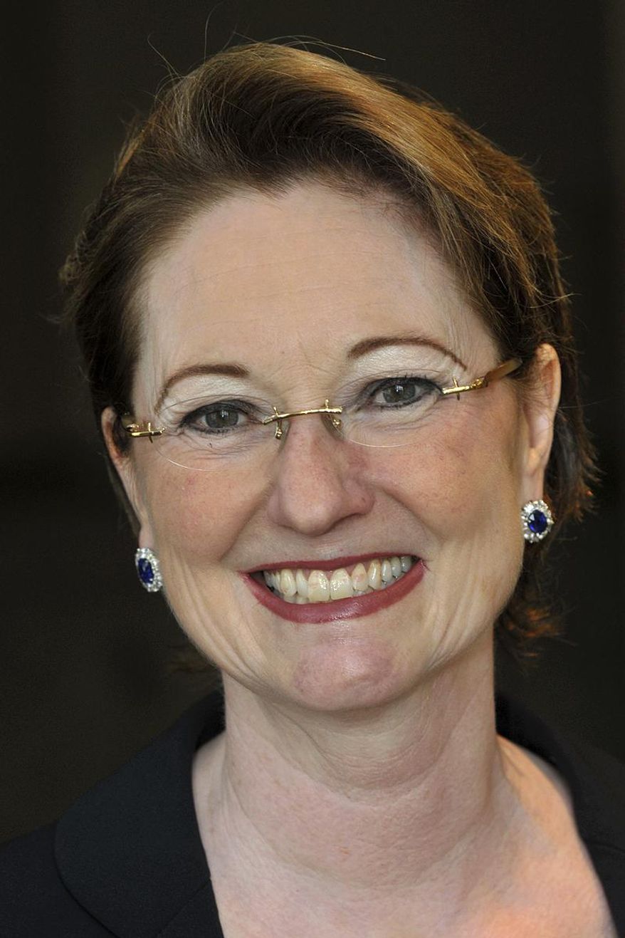 This photo taken Oct. 3, 2012, shows West Virginia Supreme Court candidate, Democratic incumbent, Robin Jean Davis. State investigations into a series of 2012 re-election campaign contributions to a West Virginia Supreme Court justice have concluded without prosecutions. But questions remain about several $1,000 donations linked to a Mississippi lawyer who had a major case before the five-member court. In June, the secretary of state’s chief legal counsel asked prosecutors to further investigate what he alleged was the “unlawful” bundling of campaign donations for Justice Davis of at least $6,000 by Florida by attorney Michael Fuller Jr. and a business associate. (Craig Cunningham /The Daily Mail via AP)