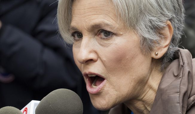 Jill Stein, the Green Party presidential candidate, says she’s cooperating with a Senate intelligence committee probe into Russian interference in the election. (Associated Press)