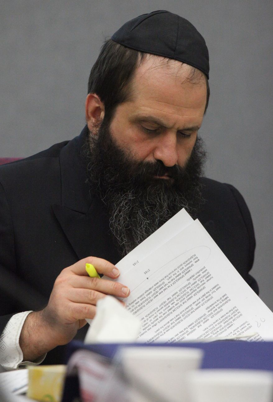 In 2009, Sholom Rubashkin was convicted of bank fraud and sentenced to 27 years in prison. He has now served more than 8 years of that sentence, "which many have called excessive in light of its disparity with sentences imposed for similar crimes," the White House said. (AP Photo/ Andrea Melendez, Pool)