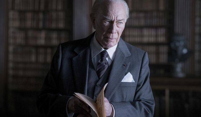 This image released by Sony Pictures shows Christopher Plummer in a scene from &amp;quot;All the Money in the World.&amp;quot; (Giles Keyte/Sony Pictures via AP)