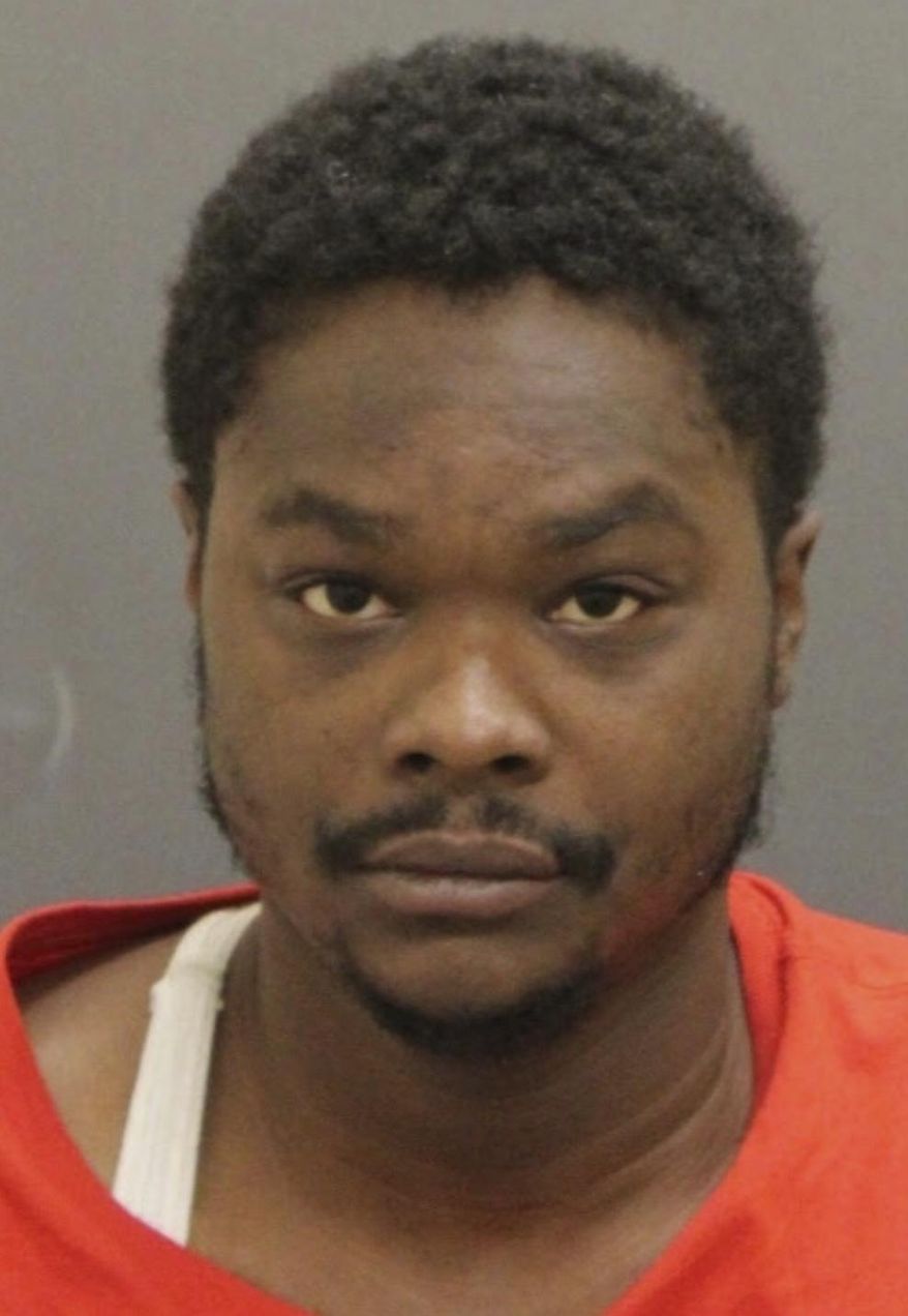 This photo provided by Baltimore Police shows Mausean Carter. Authorities have identified the man they said led police on a wild chase through the streets of Baltimore before being arrested on Friday, Dec. 15, 2017. Police identified Mausean Carter on Saturday. The 30-year-old Carter allegedly shot wildly at officers and pedestrians as he led cruisers on a chase for at least 20 minutes. (Baltimore Police via AP)