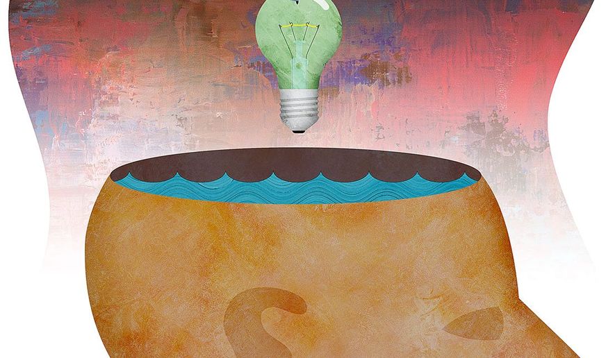 Gone Fishing for Intellectual Property Illustration by Greg Groesch/The Washington Times