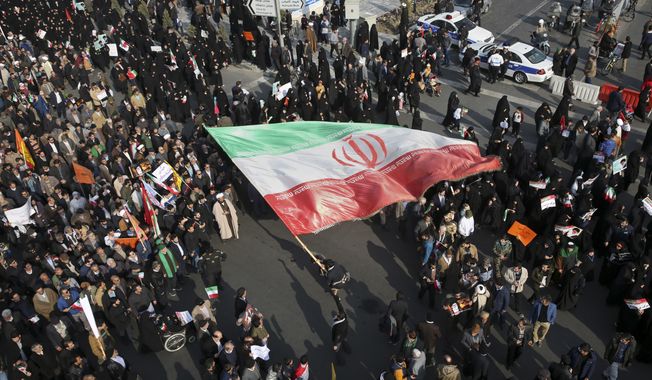 Ordinary Iranians are coming to realize that the regime has destroyed the economy and mortgaged the future in order to finance military and terrorist adventures across the Middle East and Europe. (Associated Press/File)