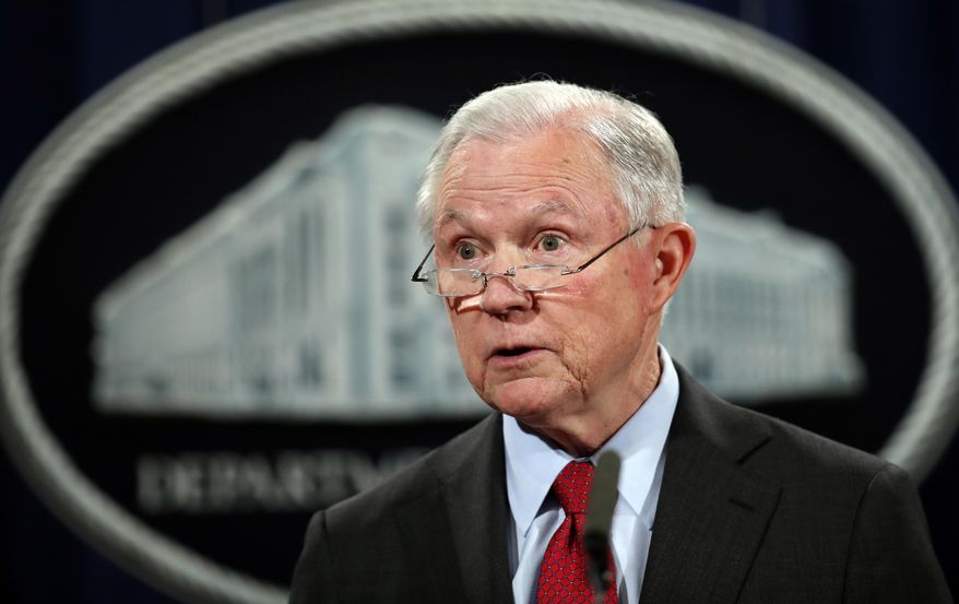 Attorney General Jeff Sessions is rescinding a policy that let legalized marijuana flourish without federal intervention across the country. He made the announcement just after California's policy legalizing recreational use of marijuana took effect Jan. 1. (Associated Press/File)