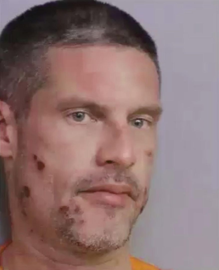 This undated photo provided by the Polk County Sheriff’s office on Saturday, Jan. 6, 2018 shows Michael Lester. Authorities in Florida received a 911 call on New Year’s Eve from Lester who said he was driving drunk and needed police. (Polk County Sheriff’s office via AP)