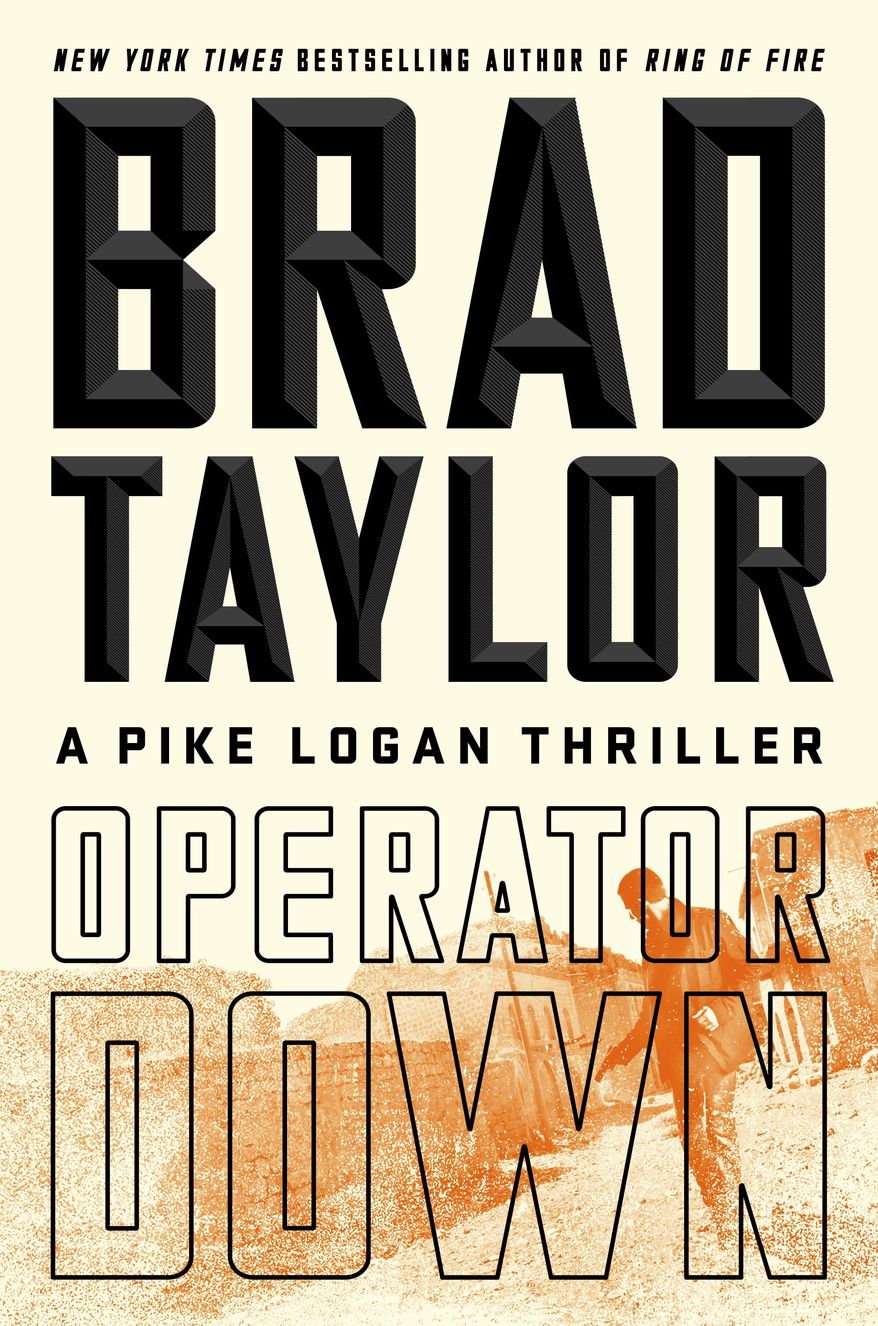 This cover image released by Dutton shows "Operator Down," by Brad Taylor. (Dutton via AP)