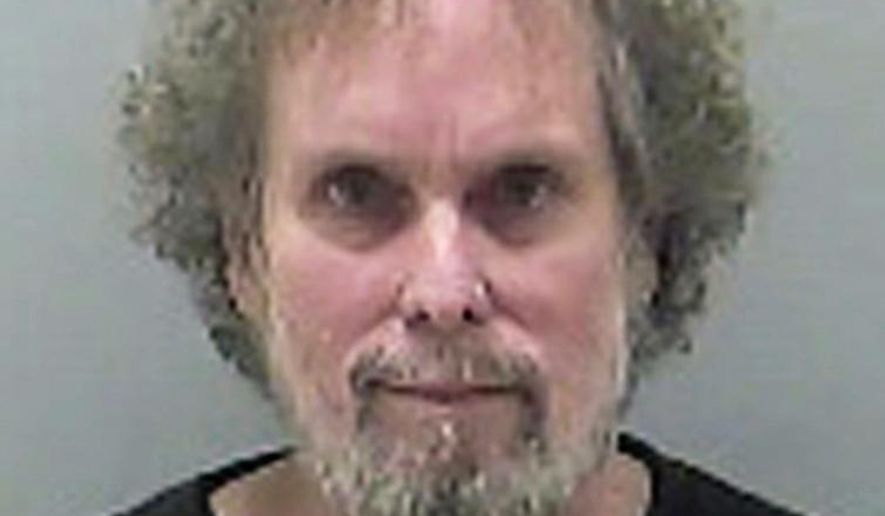 FILE – This undated file photo provided by the Delaware County Sheriff's Office in Delaware, Ohio, shows Tommy Thompson, jailed on contempt-of-court charges since December 2015 for violating terms of a plea deal by refusing to respond to questions about the location of 500 missing gold coins. A federal judge in Ohio has denied a request by the former treasure hunter to change prisons because of an allergy to fiberglass. Judge Algenon Marbley in Columbus said Monday, Jan. 8, 2018, that Thompson has never been diagnosed or treated for fiberglass sensitivity. (Delaware County Sheriff's Office via AP, File)