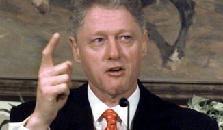 Parents had to explain a lot more to their children when President Clinton was in office than they do after President Trump&#39;s vulgar remarks last week. (Associated Press)