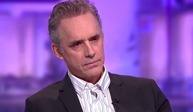 Clinical psychologist Dr. Jordan B. Peterson sits down for an interview with Channel 4 journalist Cathy Newman. (Image: YouTube, Channel 4 screenshot) ** FILE **
