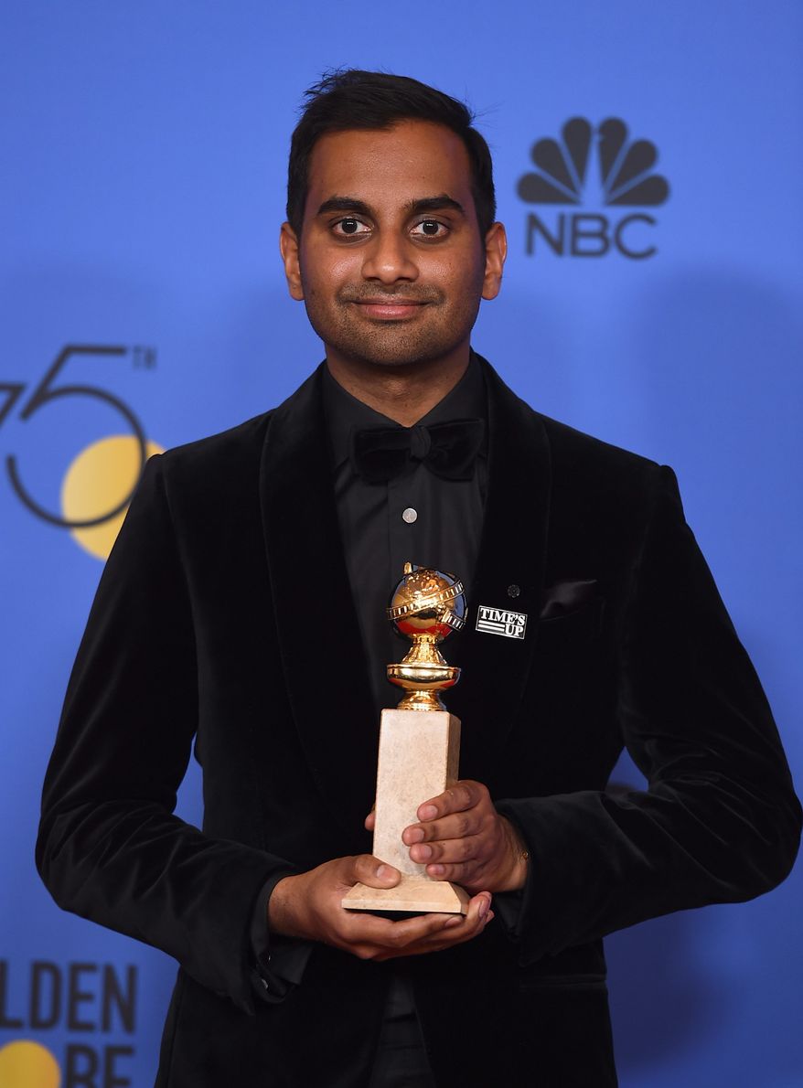 Comedian Aziz Ansari, who produces and writes for the Netflix show &quot;Master of None,&quot; has been accused by a 22-year-old Brooklyn-based photographer of sexual assault stemming from an encounter on Sept. 25. (Associated Press)