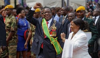 Zimbabwean President Emmerson Mnangagwa will tout what he says is a turnaround underway in one of Africa&#39;s poorest and most mismanaged countries. (Associated Press/File)