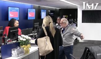 Former astronaut Buzz Aldrin was caught on video yelling at Delta Air Lines agents after he reportedly missed his flight at Los Angeles International Airport this week. (TMZ)