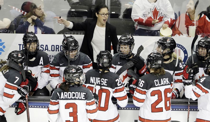 Canada's female coach chasing 5th straight Olympic gold - Washington Times