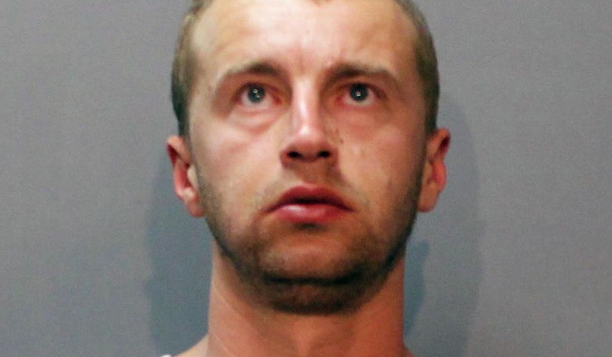 FILE - This undated file photo provided by the Pennington County Sheriff's Office in Rapid City, S.D. shows Tosten Walsh Lommen. Authorities in South Dakota have dropped local charges against Lommen, a California man who they say was arrested Jan. 1, 2018, with his mother's body found in the vehicle he was driving. The procedural move by prosecutors clears the way for Lommen to be returned to California to face a murder charge in that state. (Pennington County Sheriff's Office via AP, File)