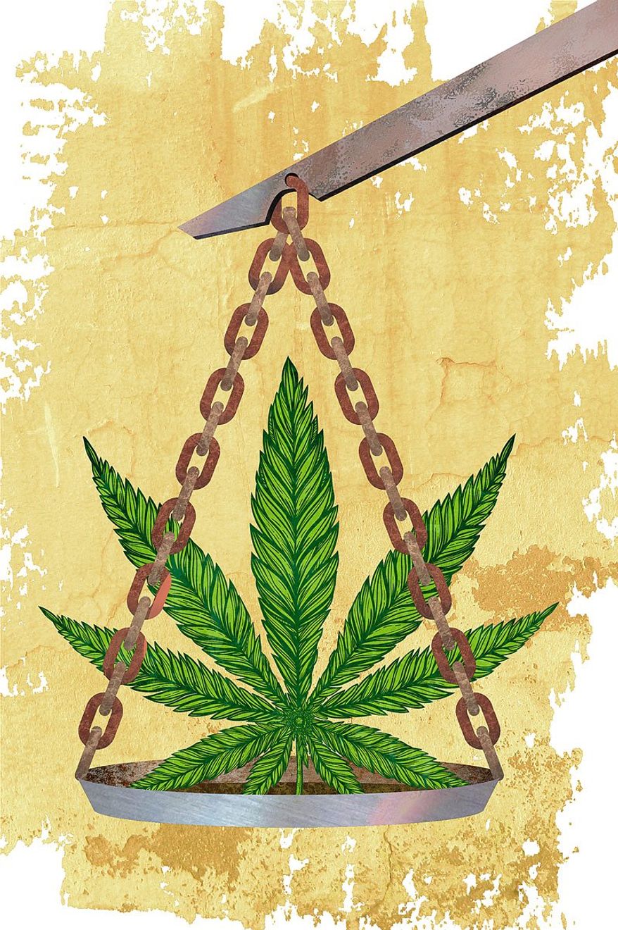 Marijuana Laws Illustration by Greg Groesch/The Washington Times