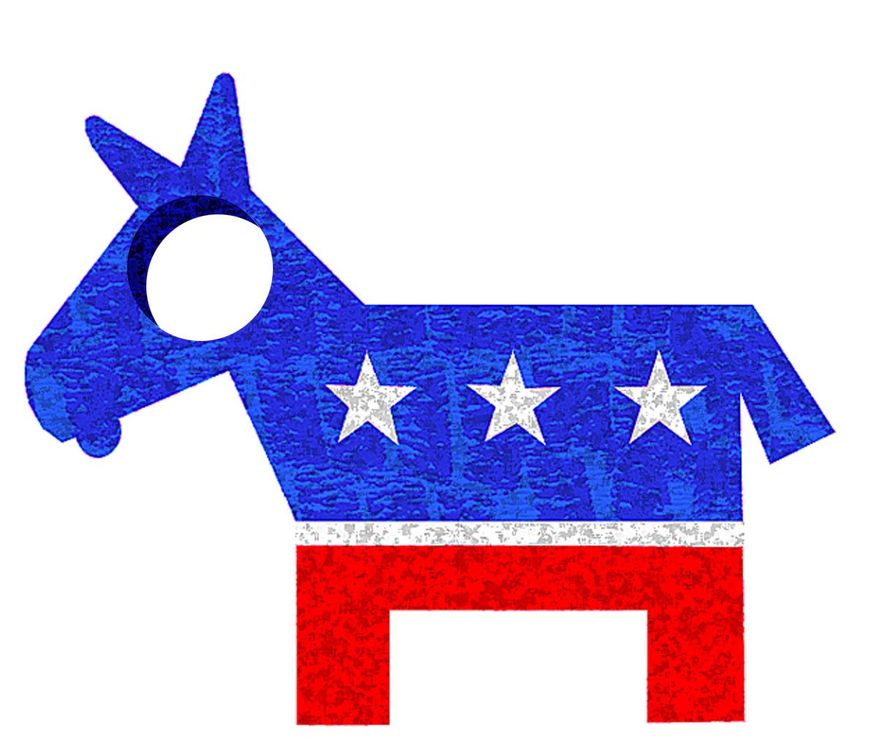 Illustration on the modern Democrat party by Alexander Hunter/The Washington Times