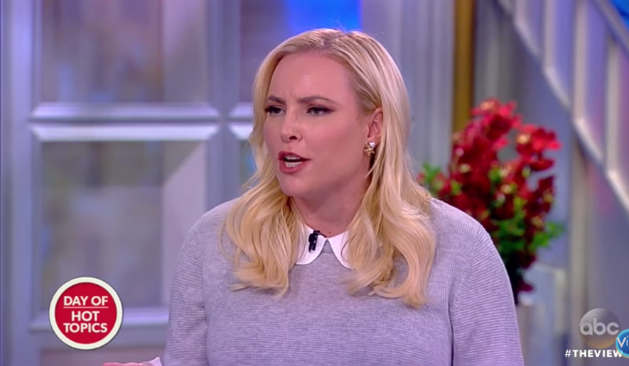 Meghan McCain stands out from her TV colleagues as the only co-host of &quot;The View&quot; who is not a comedian or journalist. (Associated Press/File)