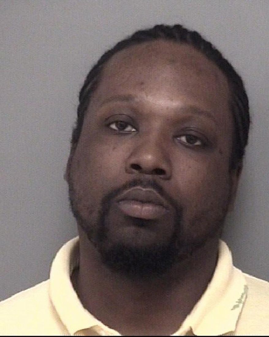 This undated photo released by the Calhoun County Sheriff Department shows Anthony Whitlock, of Battle Creek, Mich. Whitlock, who police say broke into a southern Michigan apartment and attacked his ex-girlfriend with a sword, is expected to get a mental health exam. (Calhoun County Sheriff Department via AP)